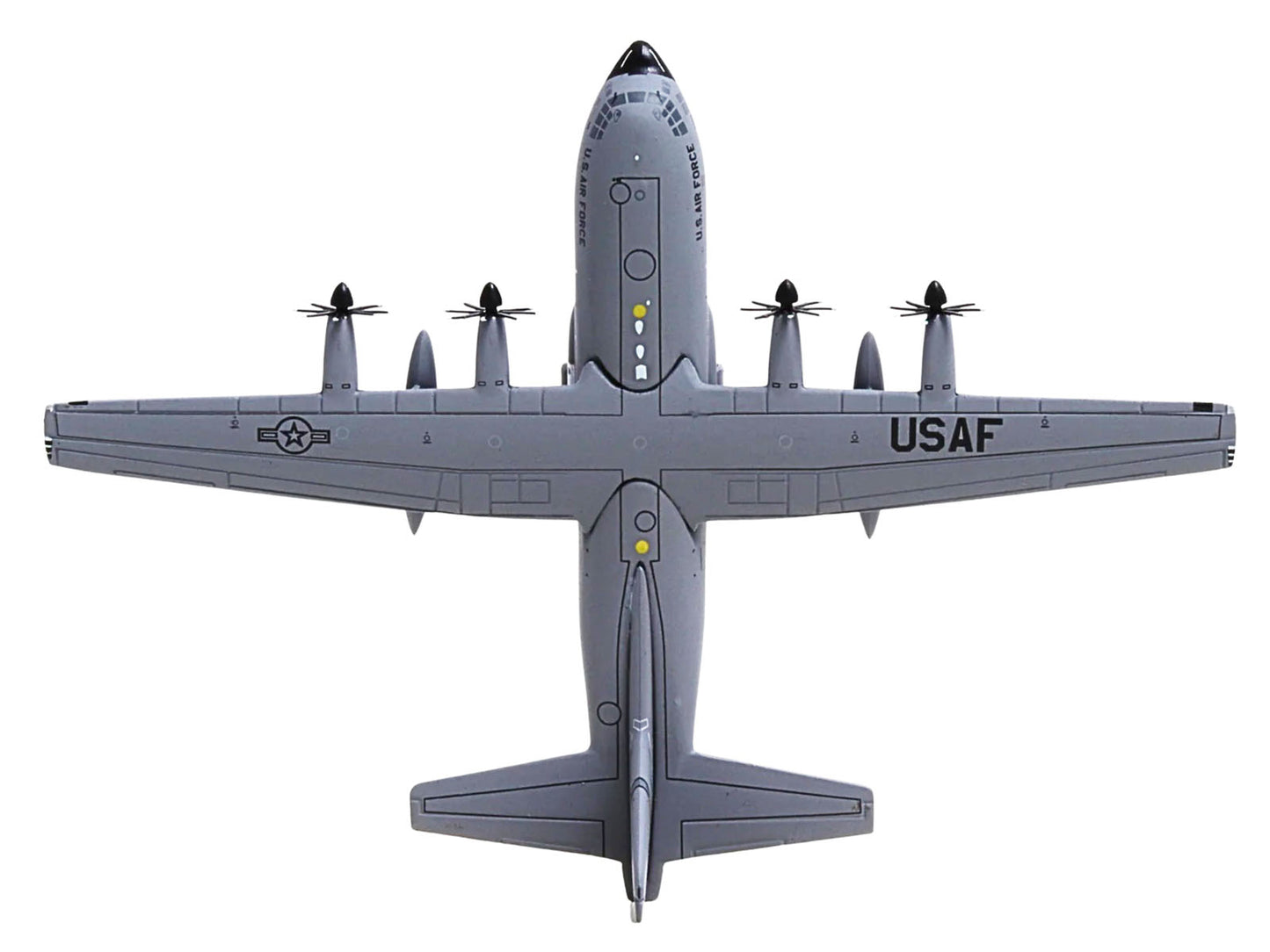 Lockheed C-130H3 Hercules Transport Aircraft "96-7325 120th Airlift Wing Montana Air National Guard" United States Force "Gemini Macs" Series 1/400 Diecast Model Airplane by GeminiJets <h2>Lockheed Ge