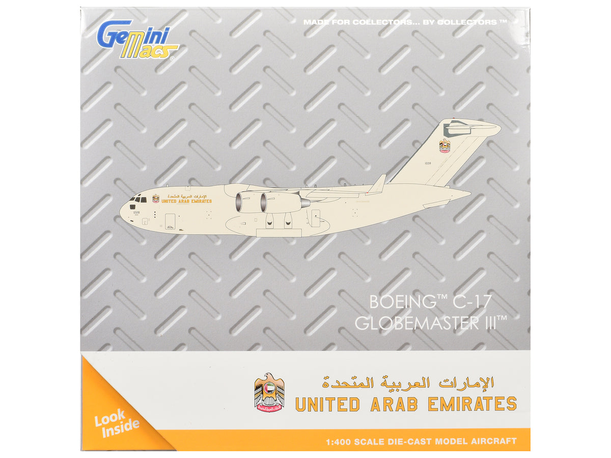 Boeing C-17 Globemaster III Transport 1/400 Diecast Aircraft - GeminiJets