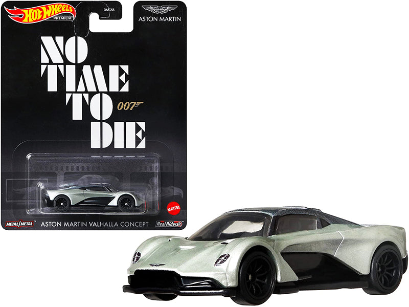Aston Martin Valhalla Concept Light Green Metallic Diecast Model Car - Hotwheels