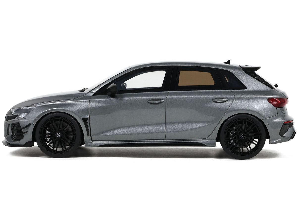 Audi ABT RS3-R Daytona Gray Metallic 1/18 Model by GT Spirit