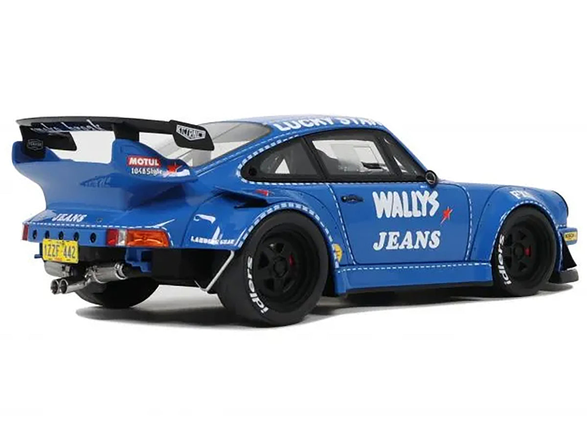 RWB Bodykit "OSHO Arrow" Blue 1/18 Model by GT Spirit