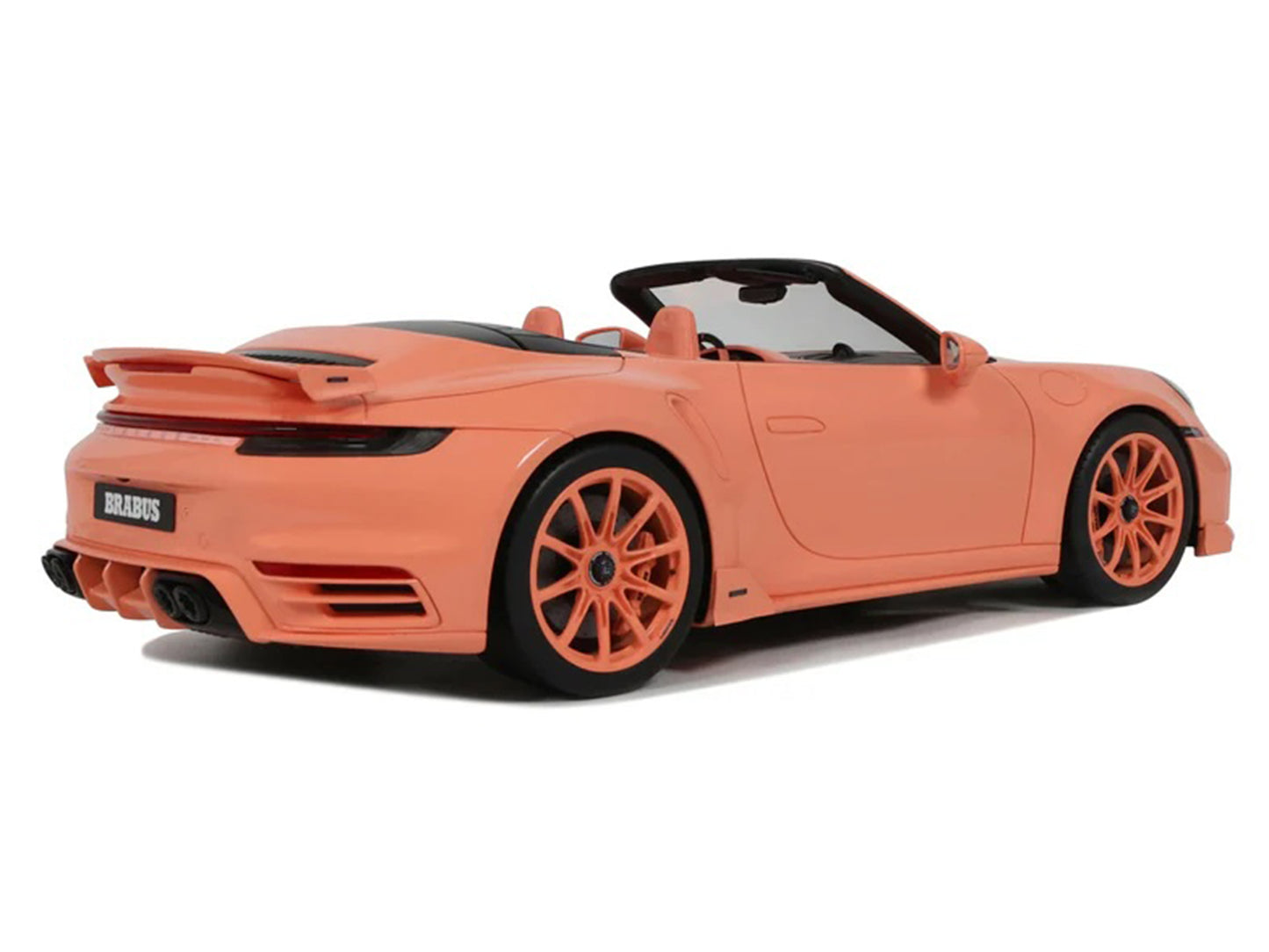2024 Brabus 900 Peetch Pink with Pink Interior 1/18 Model Car by GT Spirit