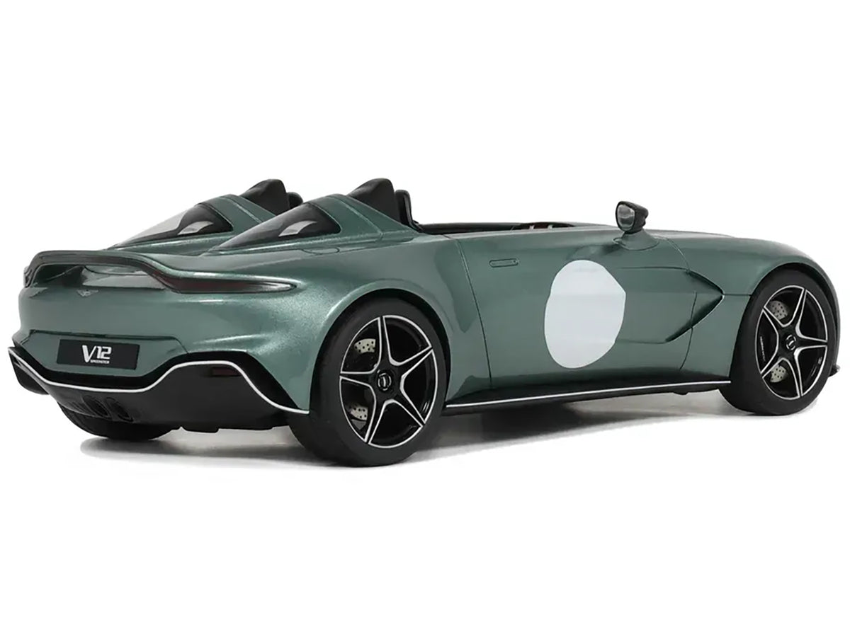 Aston Martin V12 Speedster Green Metallic 1/18 Model by GT Spirit
