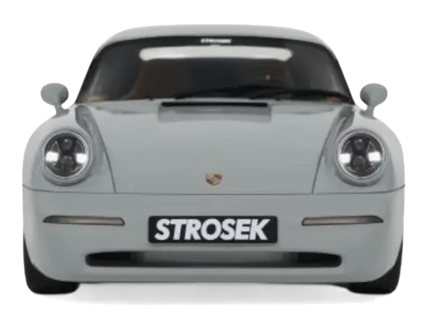 2023 Strosek Mega 30 Speedster (Porsche 911) Classic Gray 1/18 Model Car by GT Spirit
