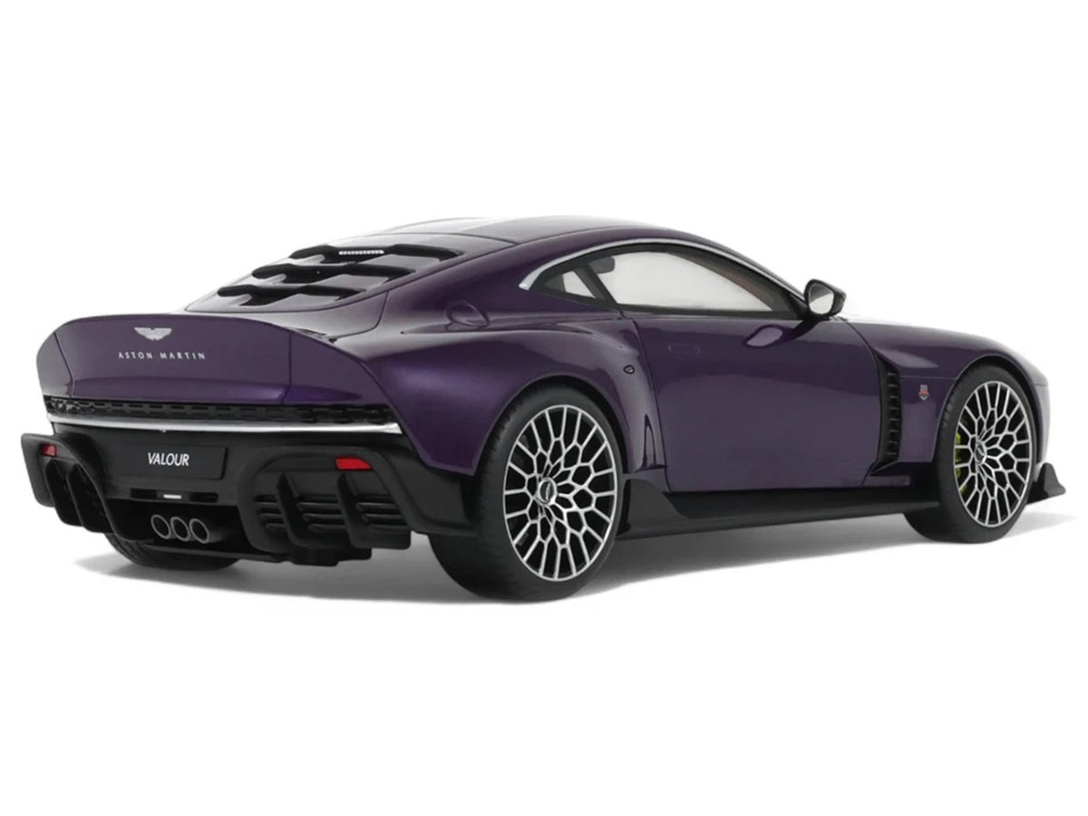 2023 Aston Martin Valour Purple Metallic 1/18 Model by GT Spirit