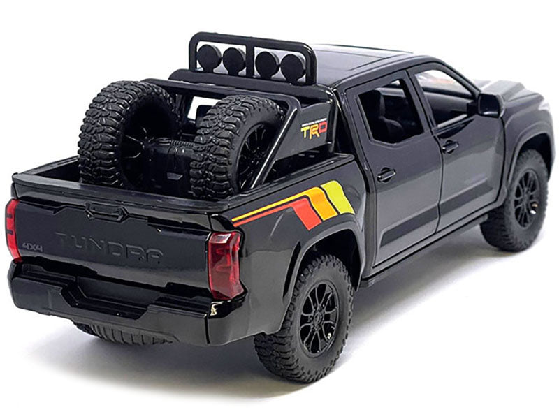 2023 Toyota Tundra TRD 4x4 Pickup Truck TRD Stripes Sunroof Wheel Rack 1/24