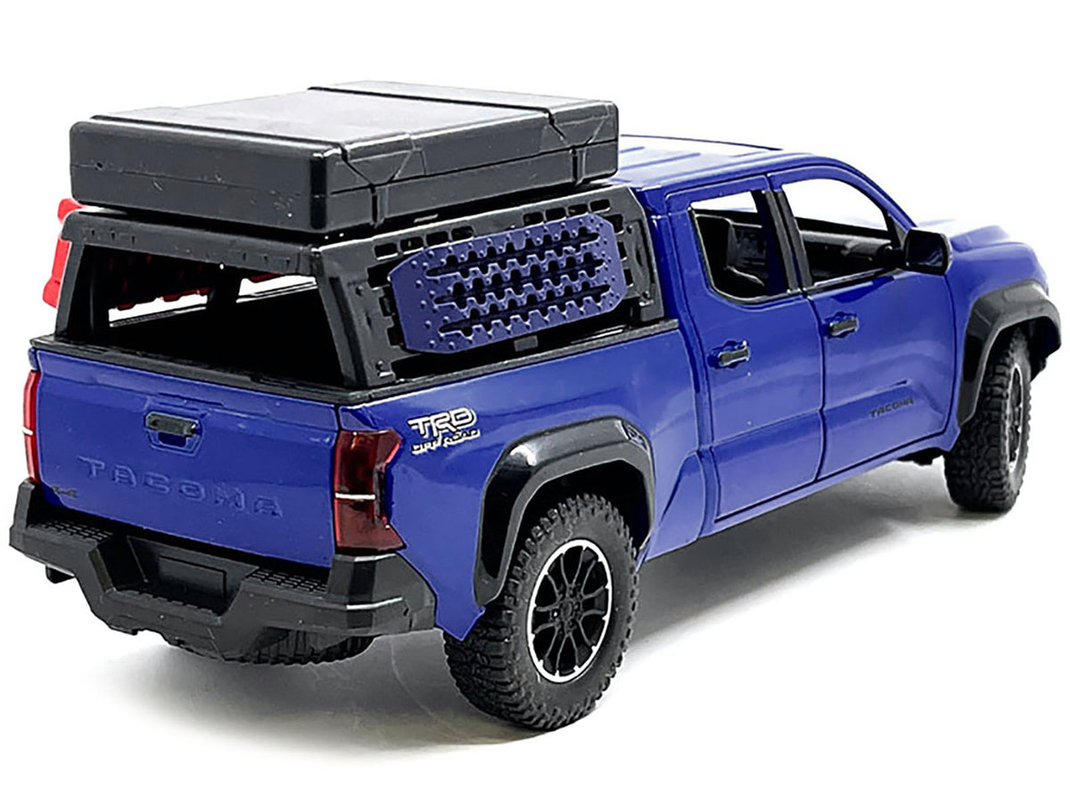 2024 Toyota Tacoma TRD Off-Road Edition Pickup Truck Bed Camper 1/24 Diecast
