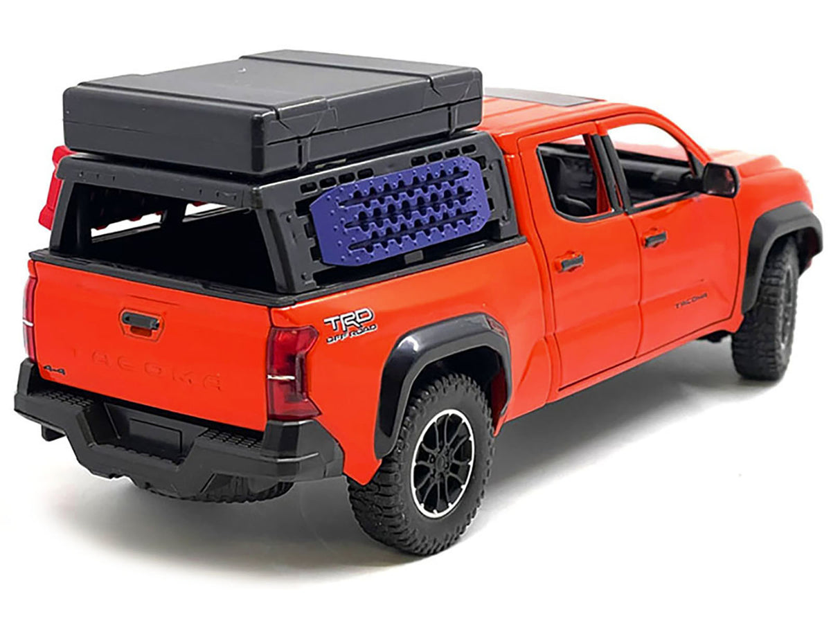 2024 Toyota Tacoma TRD Off-Road Edition Pickup Truck Octane Orange Bed Camper