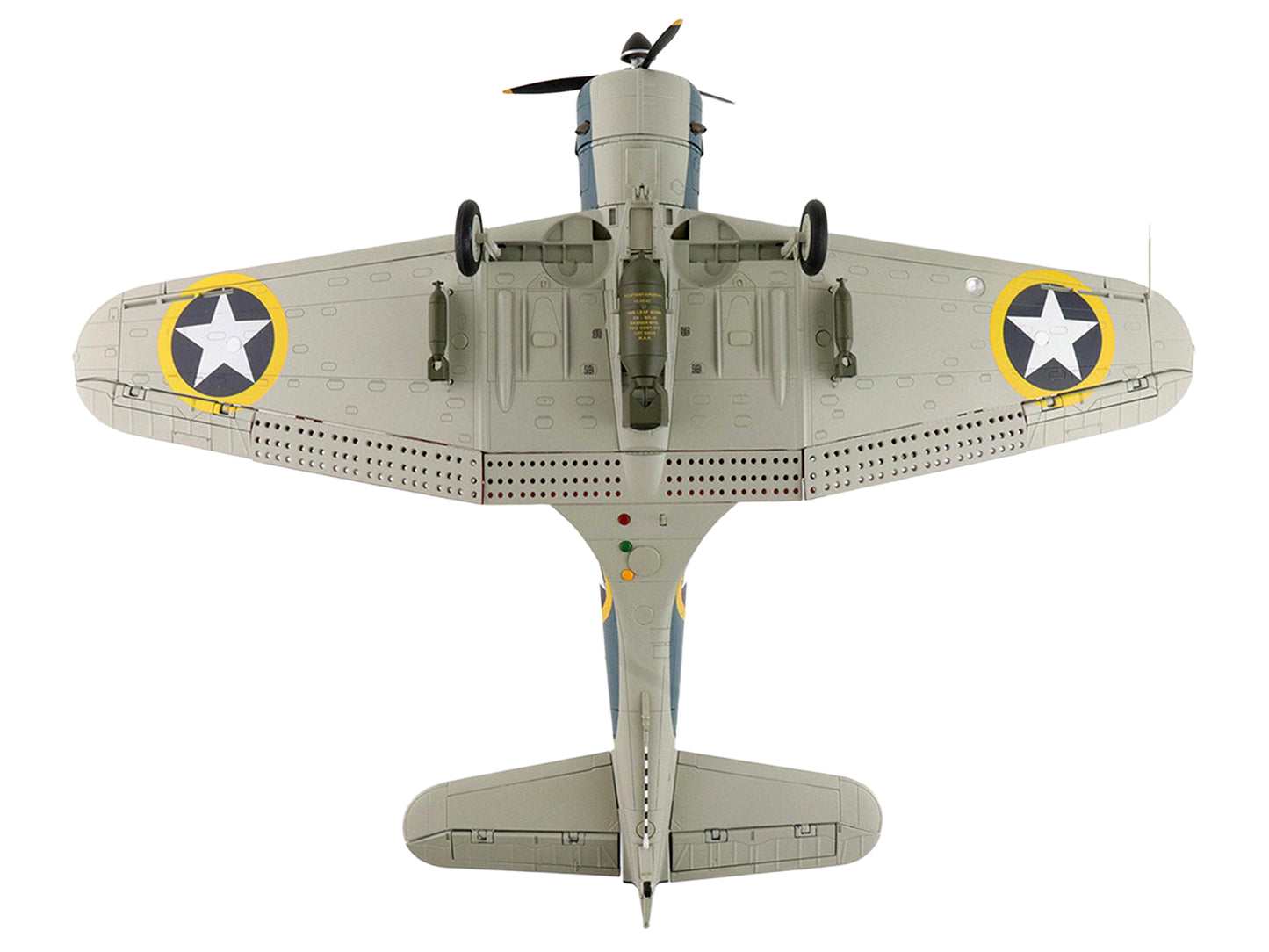 Douglas SBD-3 Dauntless Aircraft "06624 41-S-13 Operation Torch VS-41 USS Ranger" (1942) United States Navy "Premium Collection" 1/32 Diecast Model by Hobby Master
