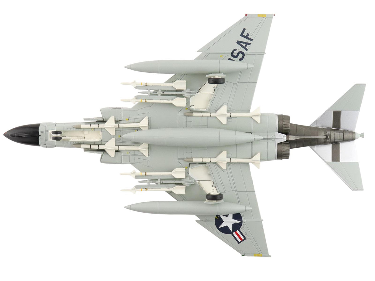 McDonnell Douglas F-4D Phantom II Fighter-Bomber Aircraft "65608 148th Fighter-Interceptor Group Minnesota Air National Guard Duluth International Airport" (1984) United States Air Force "Air Power Series" 1/72 Diecast Model by Hobby Master