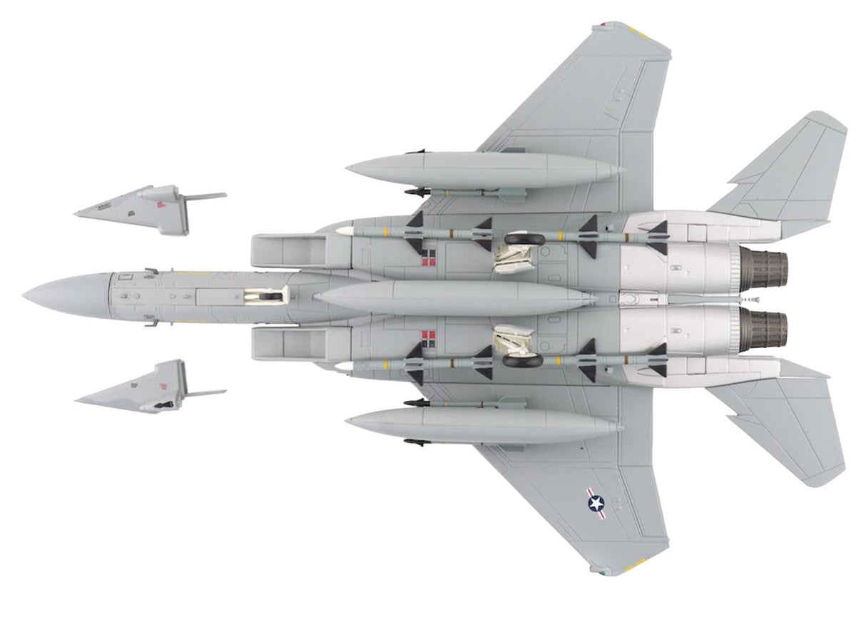 McDonnell Douglas F-15A Eagle Fighter Aircraft "NATO Tiger Meet 36th TFW 53rd TFS Bitburg AFB" (1981) United States Air Force "Air Power Series" 1/72 Diecast Model by Hobby Master