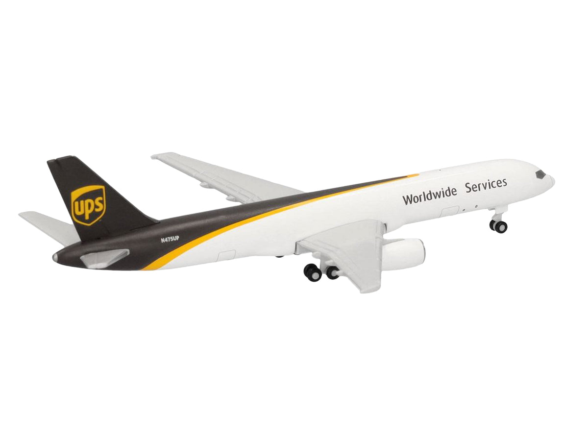Boeing 757-200F Commercial Aircraft UPS Service Brown Tail 1/500 Diecast