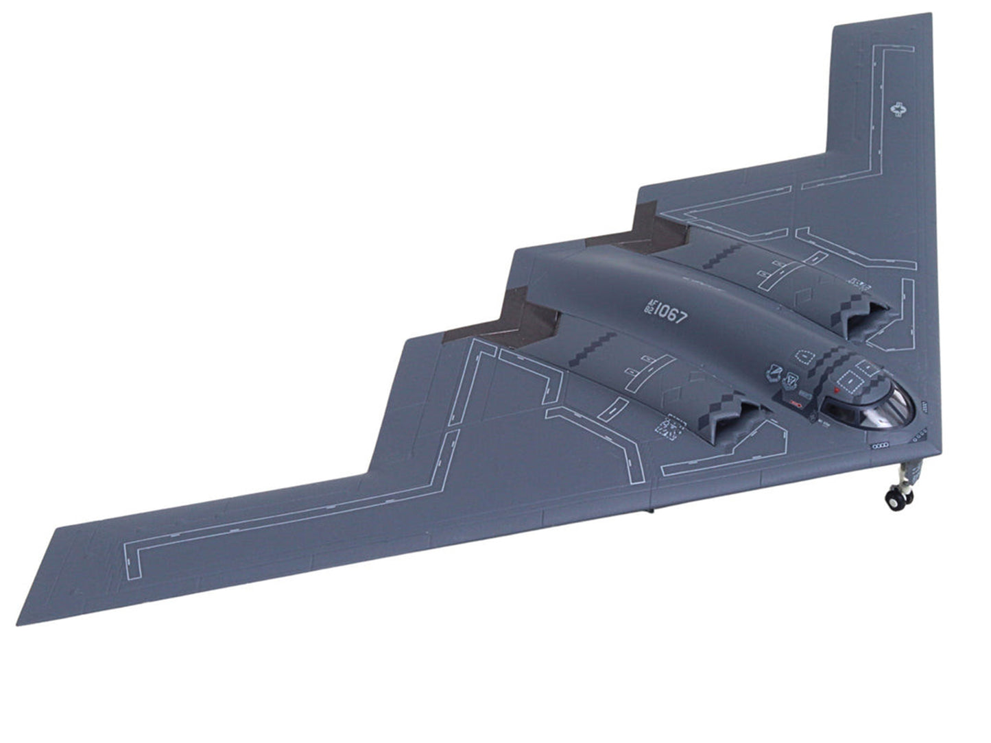Northrop Grumman B-2A Spirit Stealth Bomber Aircraft "Spirit of Arizona 393rd Bomb Squadron 'Tigers' 509th Bomb Wing Whiteman Air Force Base" United States Air Force 1/200 Diecast Model by Herpa