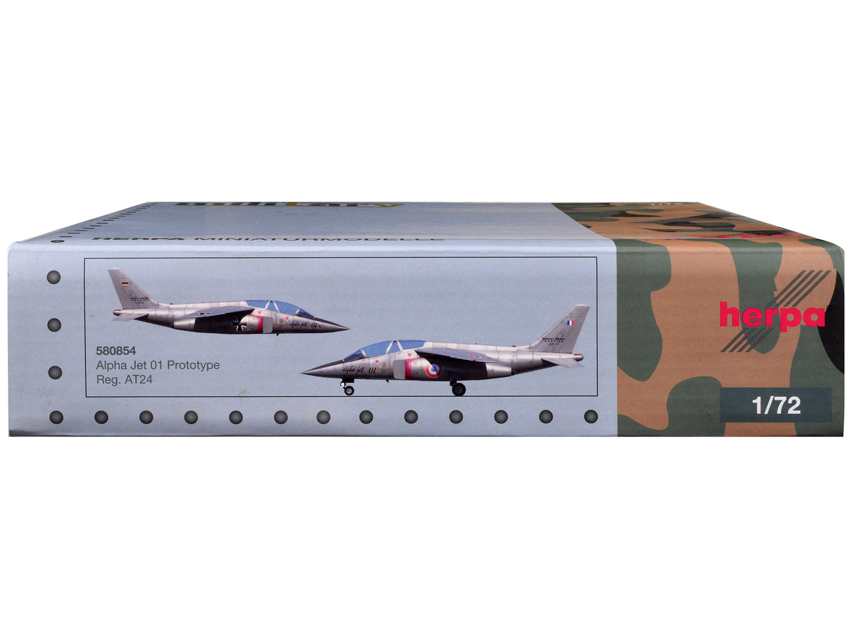 Dassault Alpha Jet Aircraft 01 Prototype Registration AT24 Military 1/72