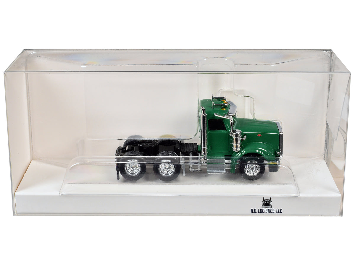 Peterbilt 367 Day Cab Green 1/87 (HO) Scale Plastic Model by HO Logistics