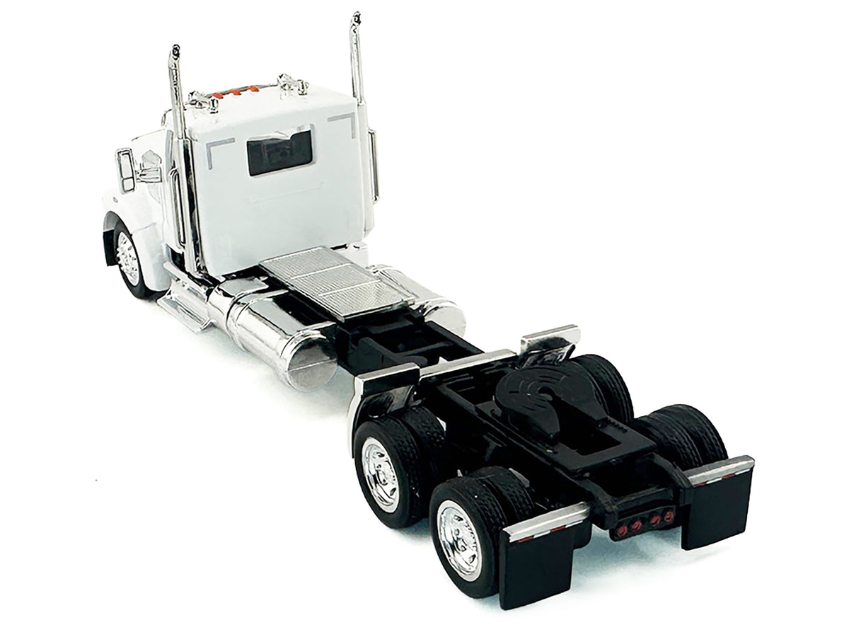 Kenworth W990 2-Axel Day Cab White 1/87 (HO) Plastic Model by HO Logistics