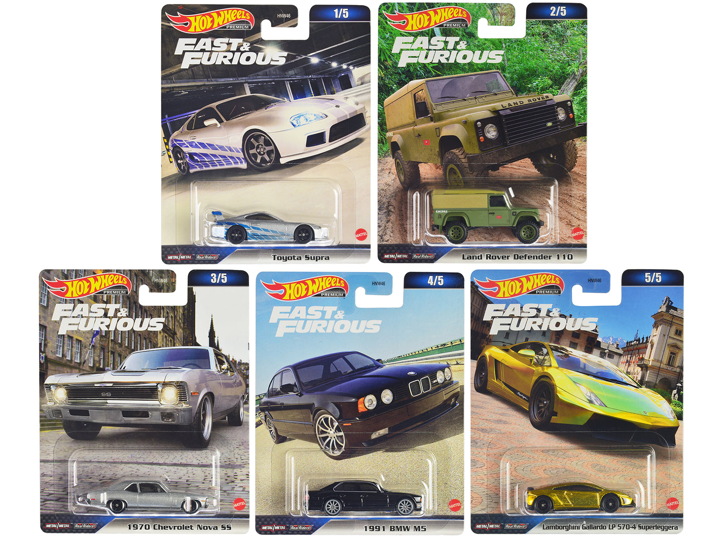 Hot Wheels "Fast & Furious" 2023 5 piece Set D Diecast Model Cars by <h2>"Fast Wheels</h2> <p>High-quality car perfect for collectors and enthusiasts. Features detailed interior exterior craftsmanship