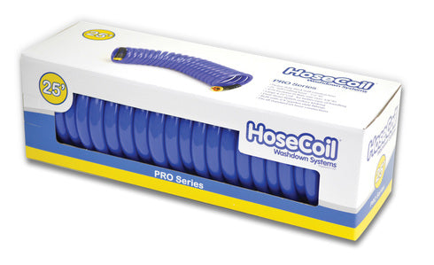 HoseCoil Pro 25ft 1/2in Wtron Hose with Flex Relief