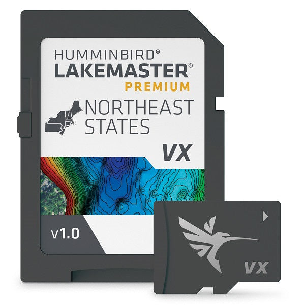 Humminbird Lakemaster VX Wtron Premium Northeast microSD