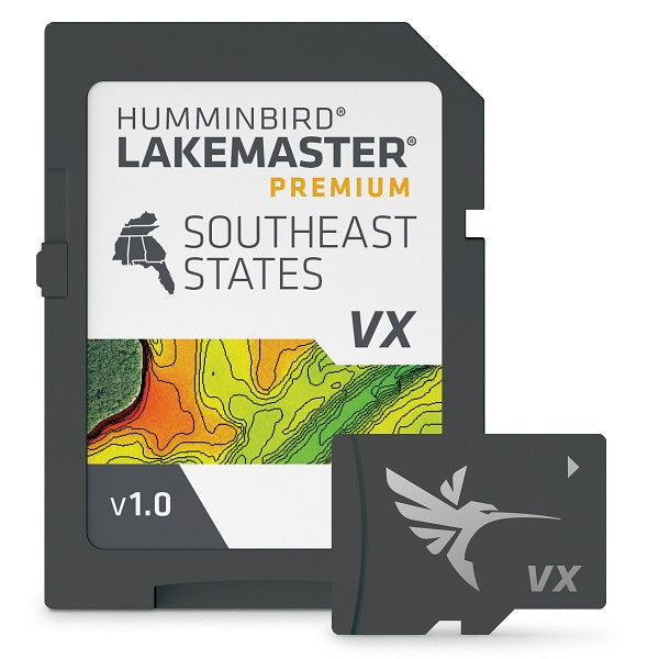 Humminbird Lakemaster VX Wtron Premium Southeast microSD