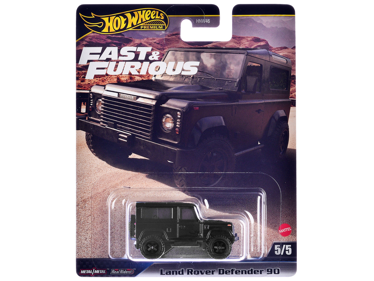 Hot Wheels Land Rover Defender 90 Black "F9" (2021) Movie "Fast & Furious" Series Diecast Model Car by <h2>Land Wheels</h2> <p>High-quality perfect for collectors and enthusiasts. Features detailed in