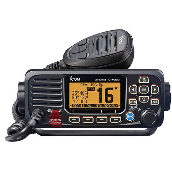 Icom M330 Wtron Black VHF
