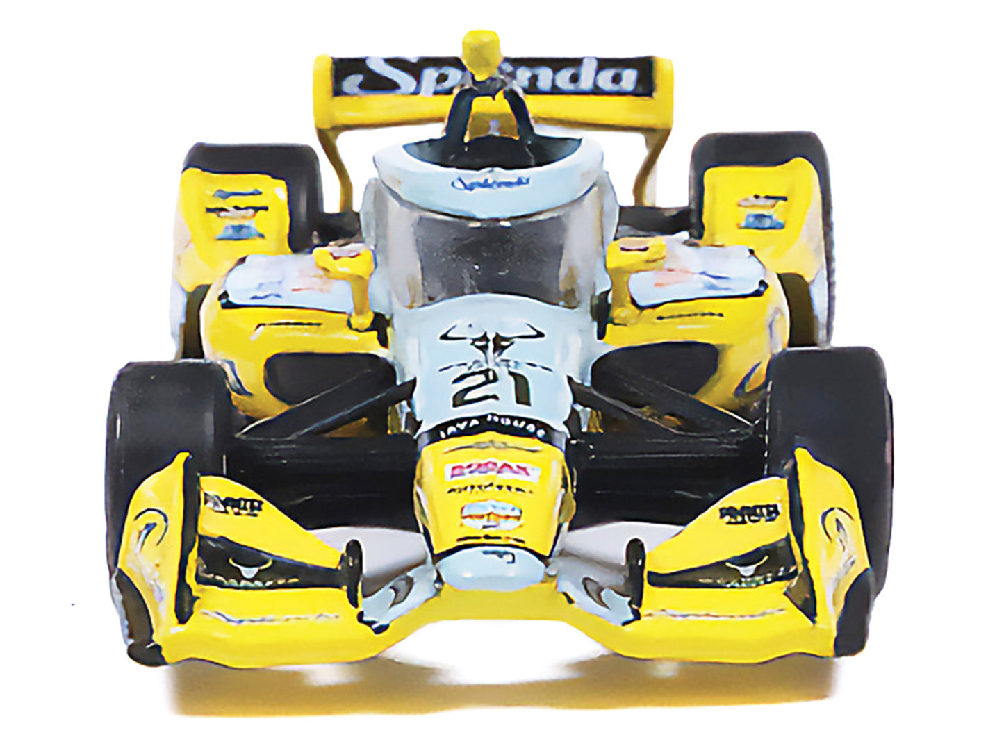 Dallara IndyCar #21 Christian Rasmussen "Splenda" Ed Carpenter Racing (Road Course Configuration) "NTT IndyCar Series" (2026) 1/64 Diecast Model by IXO Models