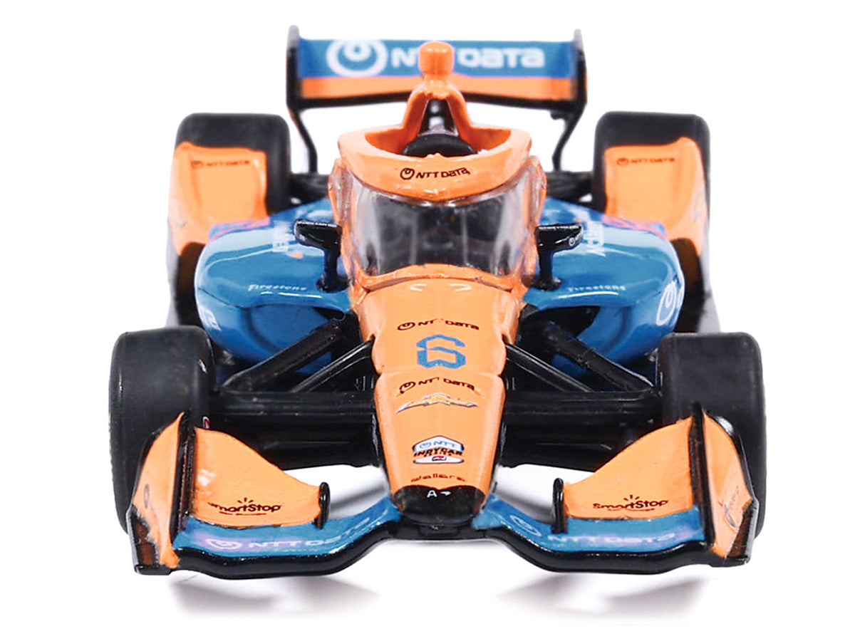 Dallara IndyCar #6 Nolan Siegel NTT Data Arrow McLaren IndyCar Team NTT IndyCar