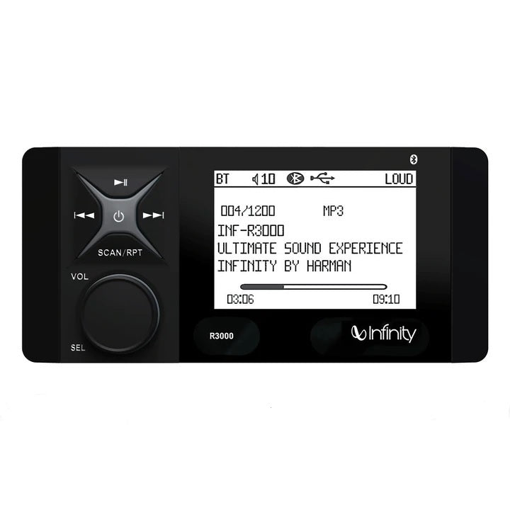 Infinity R3000 Wtron AM/FM Stereo Bluetooth