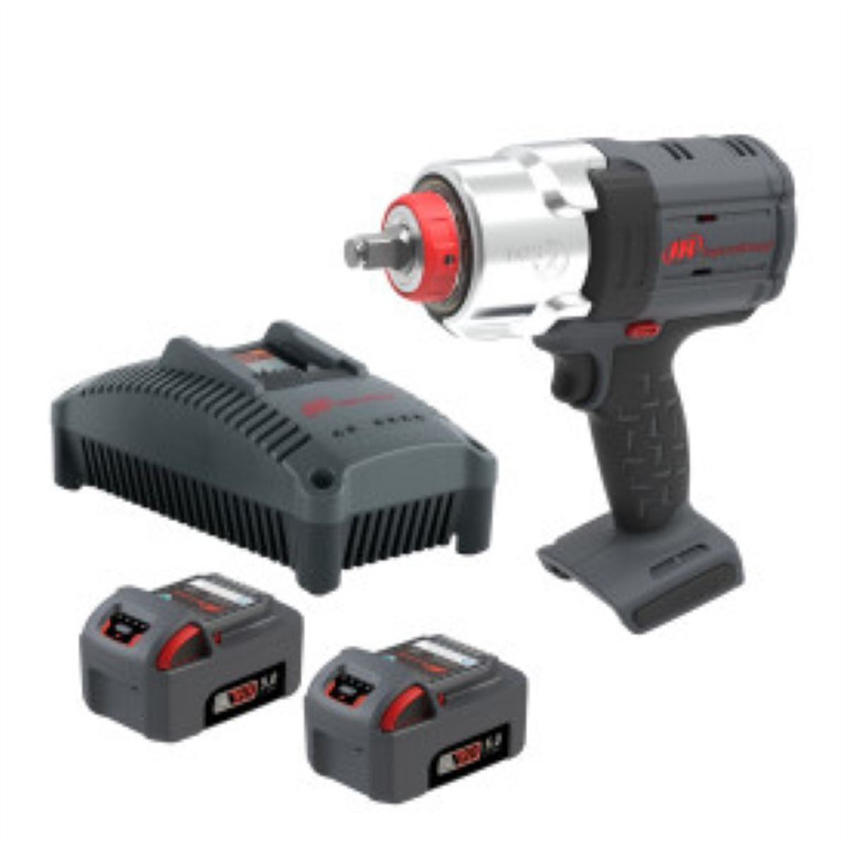 Ingersoll Rand DXS2 1/2 Inch 20V Cordless Impact Wrench 2 Battery Kit, 1500