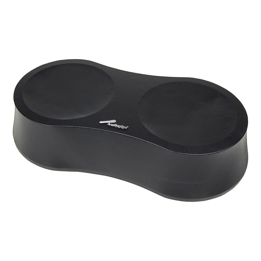 Pipeman*Sold Each* Dual 6" Wood Rear Deck Speaker Pod Black
