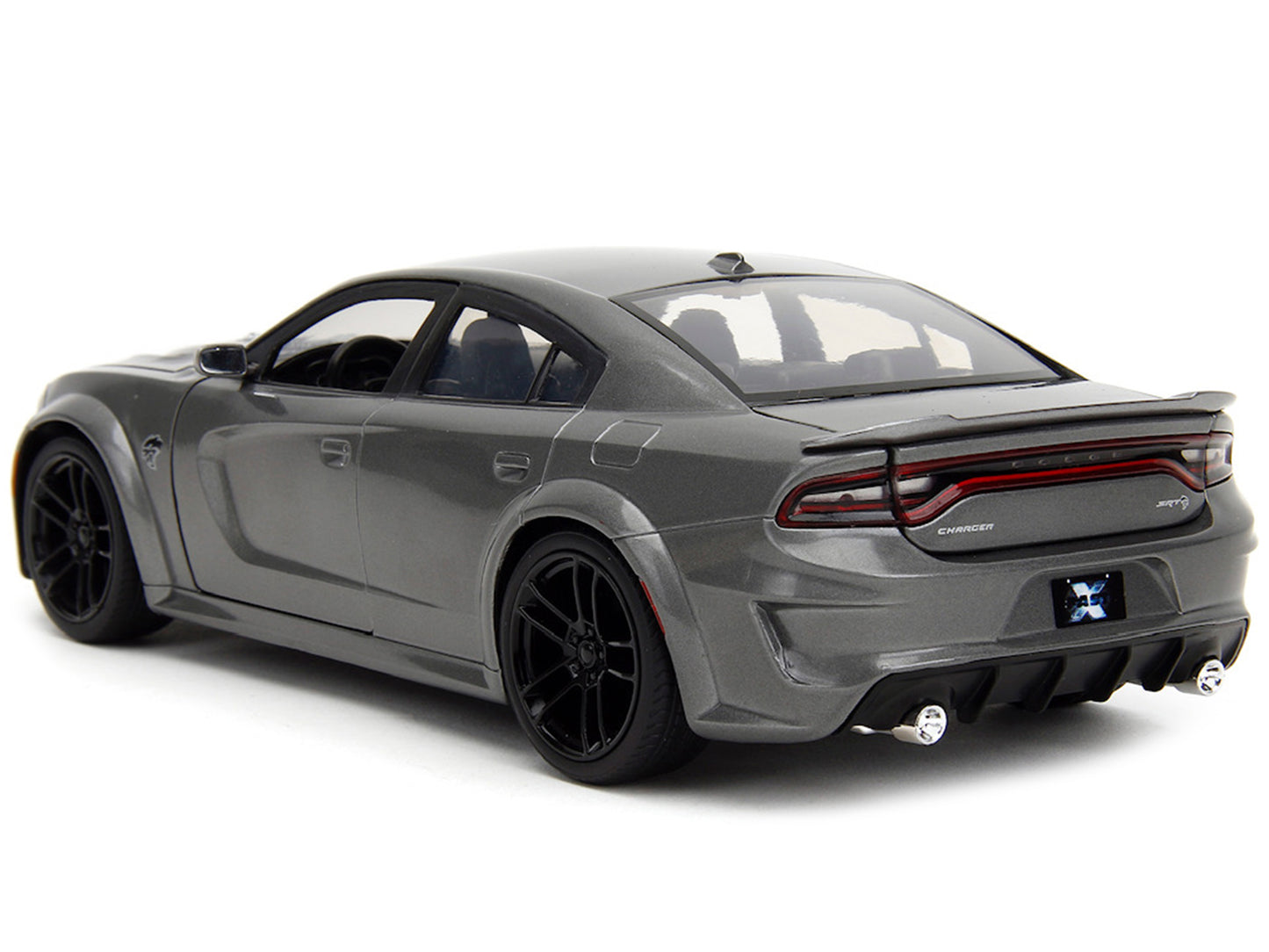 2021 Dodge Charger SRT Hellcat Gray Metallic "Fast X" (2023) Movie & Furious" Series 1/24 Diecast Model Car by Jada <h2>2021 Jada</h2> <p>High-quality perfect for collectors and enthusiasts. Features