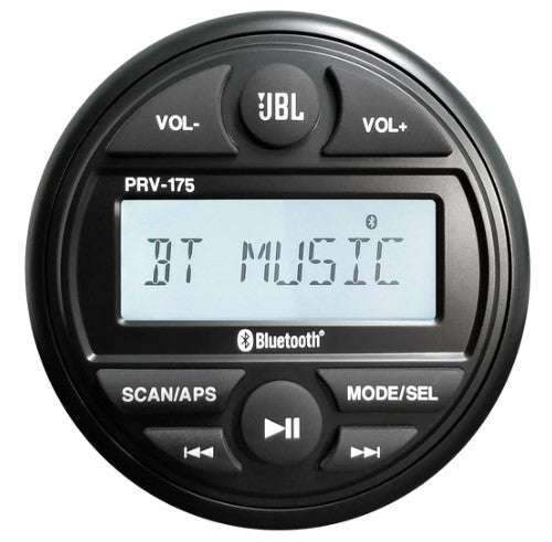 JBL PRV175 Am/Fm/Bt Wtron 4X45 Watt Stereo/Bluetooth