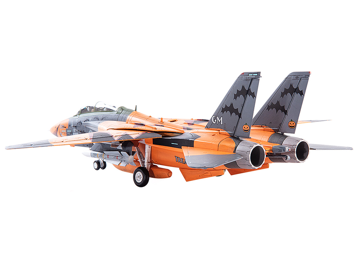 Grumman F-14D Tomcat Fighter Plane Ace Combat "Pumpkin Face" 1/144 Diecast