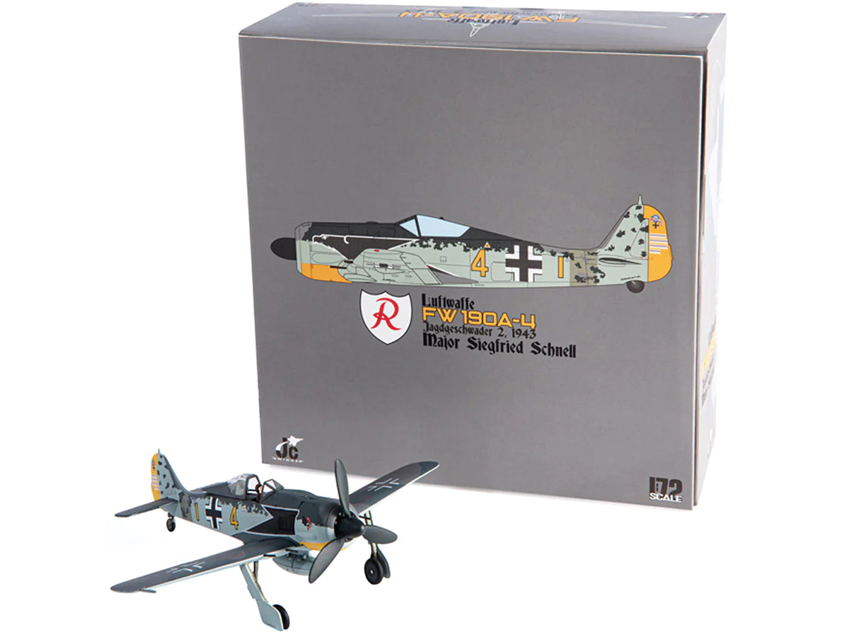 Focke-Wulf FW 190A-4 Fighter Aircraft 1/72 Diecast by JC Wings