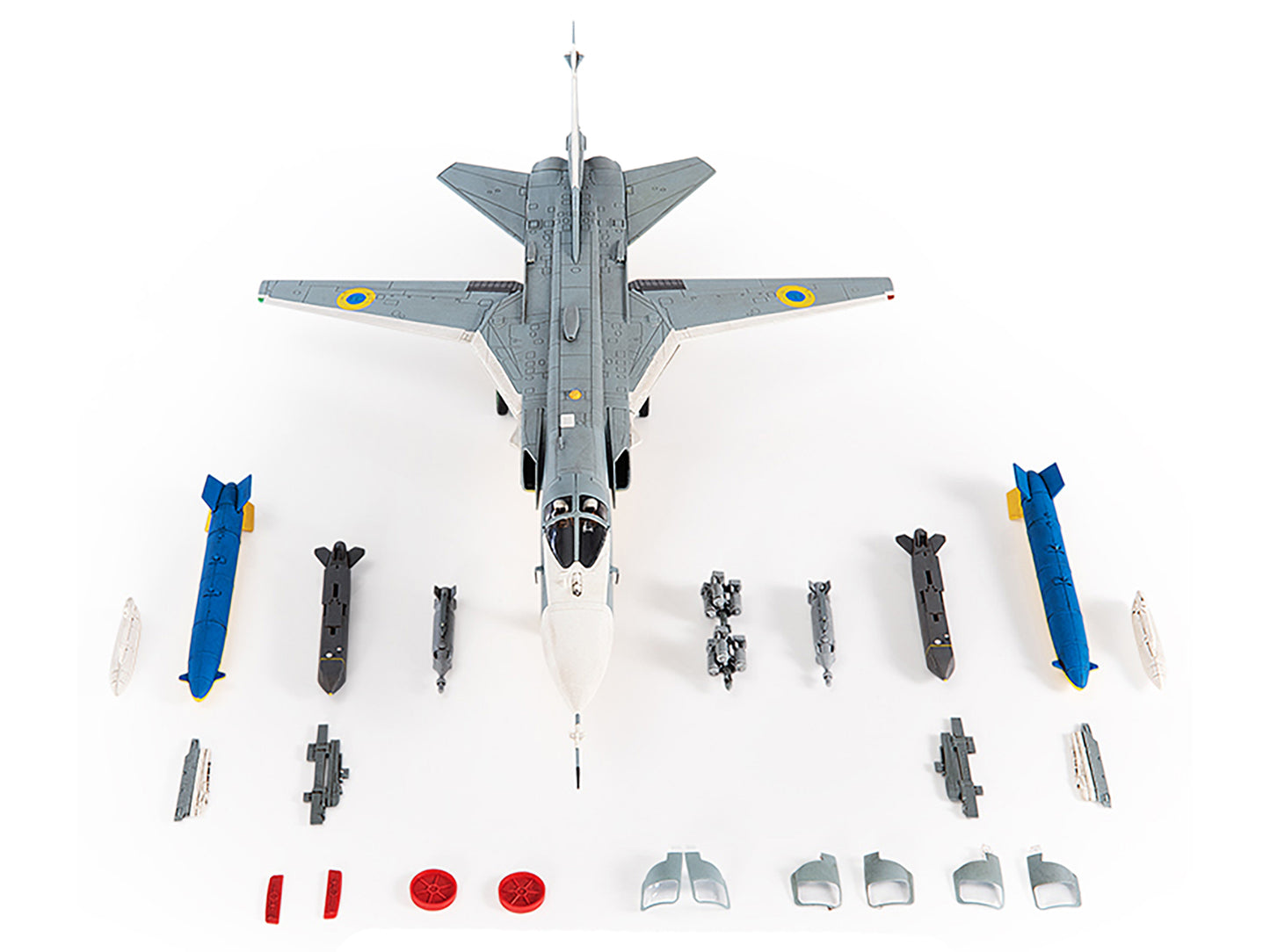 Sukhoi Su-24M Fencer-D Bomber Aircraft Ukraine War Ukrainian Air Force 1/72