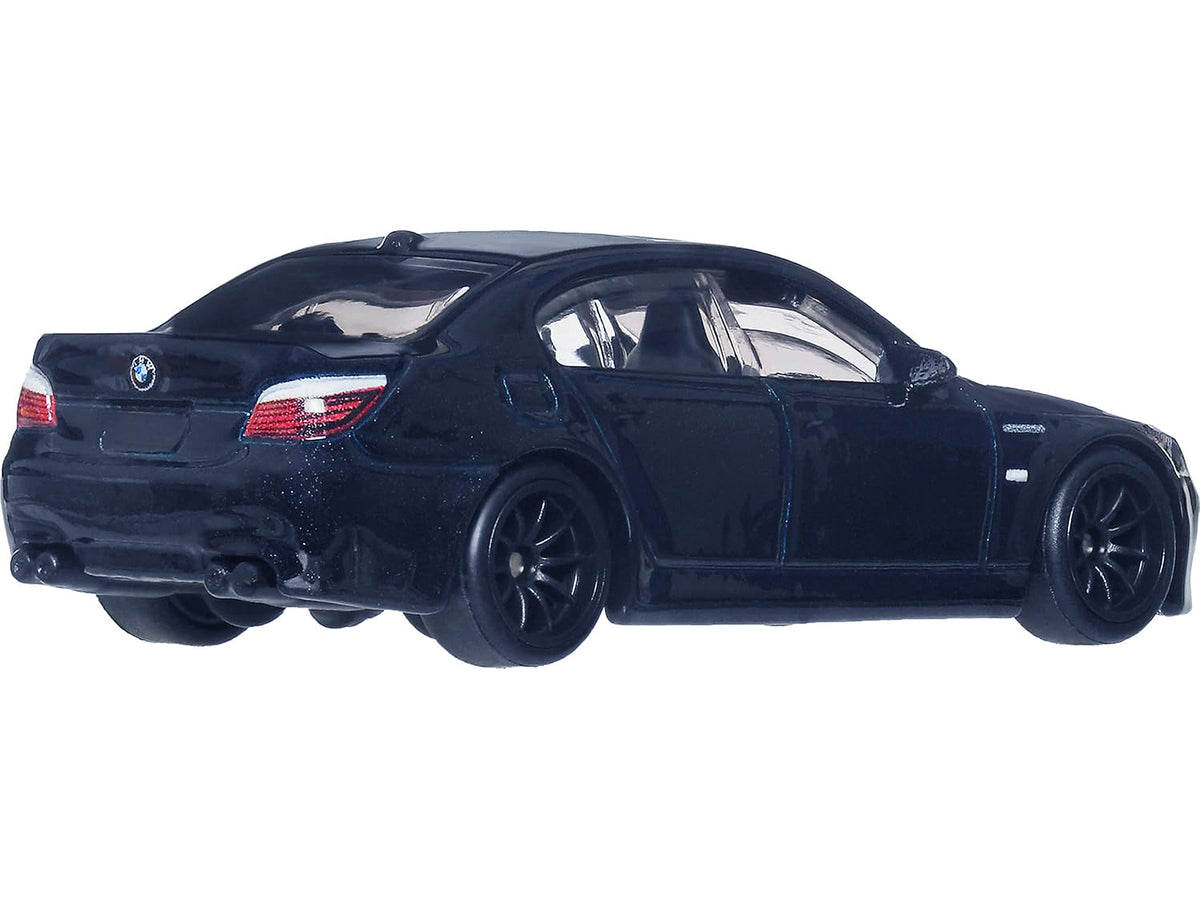 2010 BMW M5 Dark Blue Metallic (2013) Movie Diecast Model Car - Hotwheels