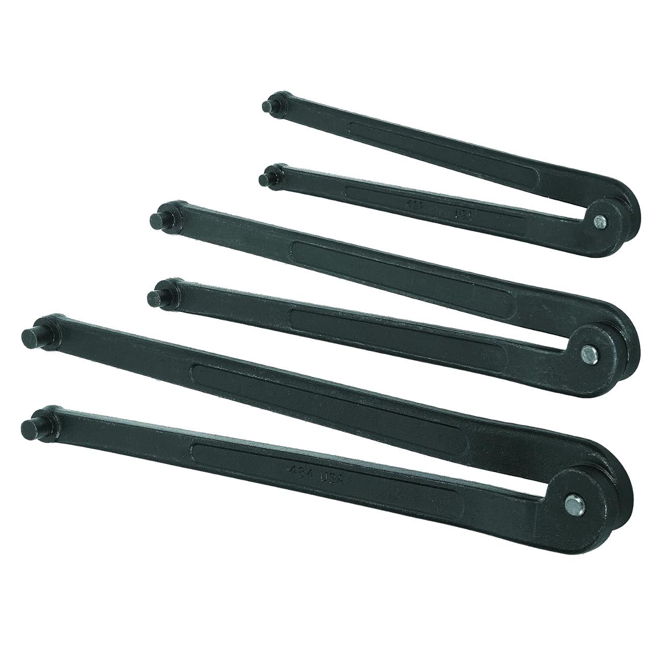 Williams Adjustable Face Spanner 3 Wrench Set