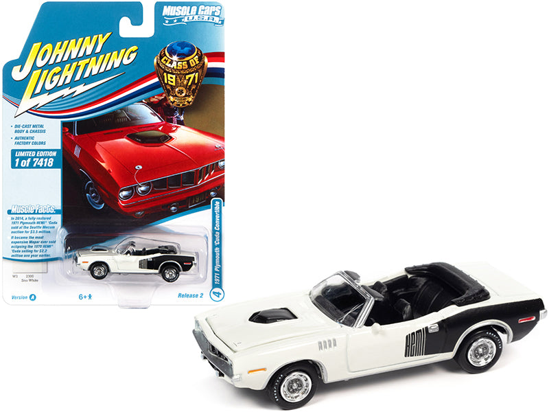 1971 Plymouth Barracuda Convertible Sno Hemi Side Billboards Class 1971 Muscle