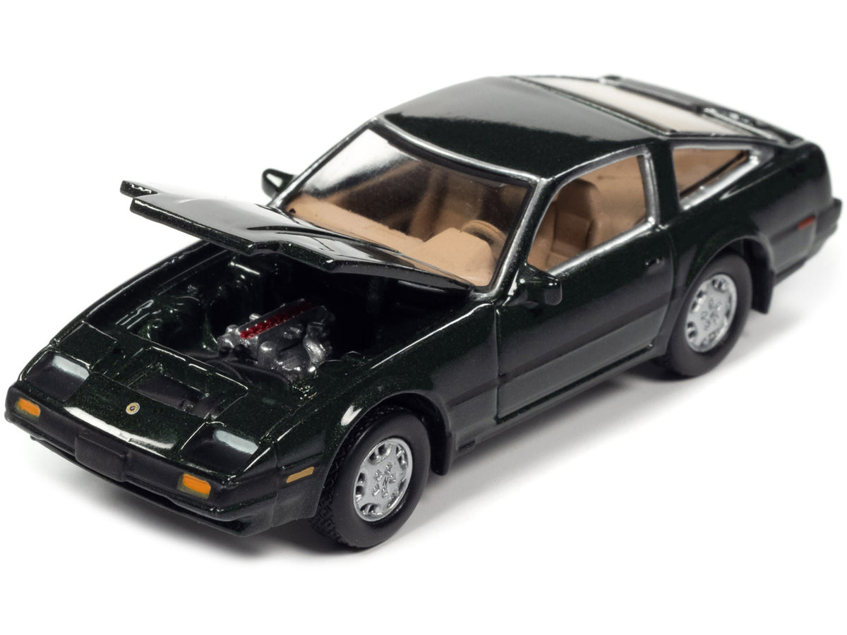 1984 Nissan 300ZX Dark Green with Black Stripes Series 1/64 Diecast