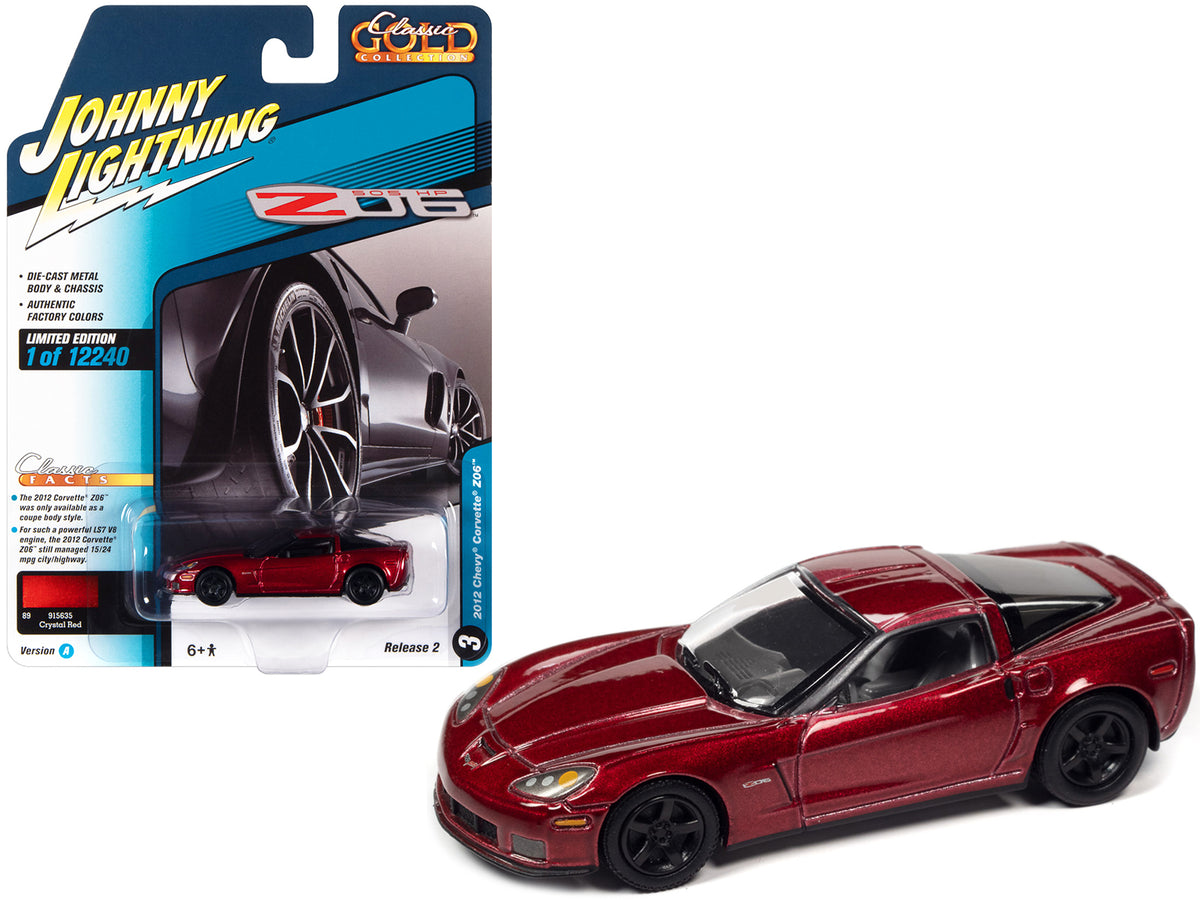 2012 Chevrolet Corvette Z06 Crystal Red Metallic Series 1/64 Diecast