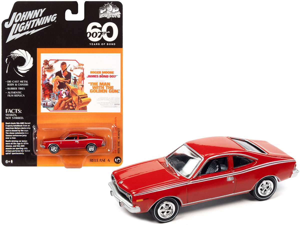 1974 AMC Hornet 007 James Bond Movie Pop Culture 2022 Release 4 1/64 Diecast