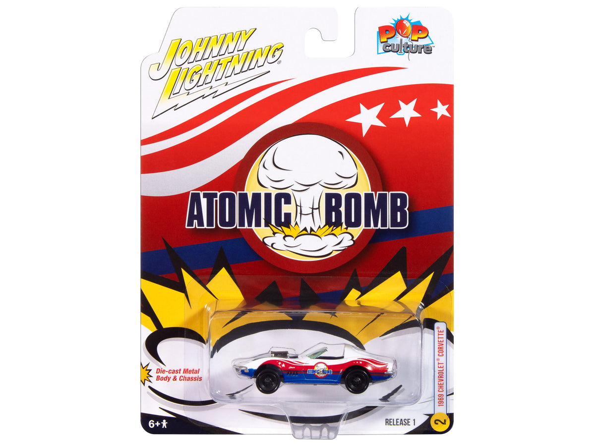 1969 Chevrolet Corvette Atomic Bomb & Graphics Pop Culture 2025 Release 1 1/64