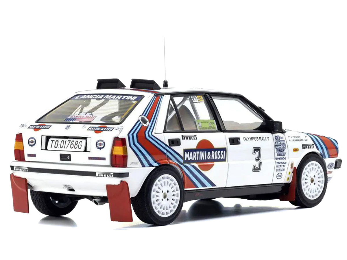 Lancia Delta HF 4WD #3 Juha Kankkunen - Juha Piironen Martini Racing Winner