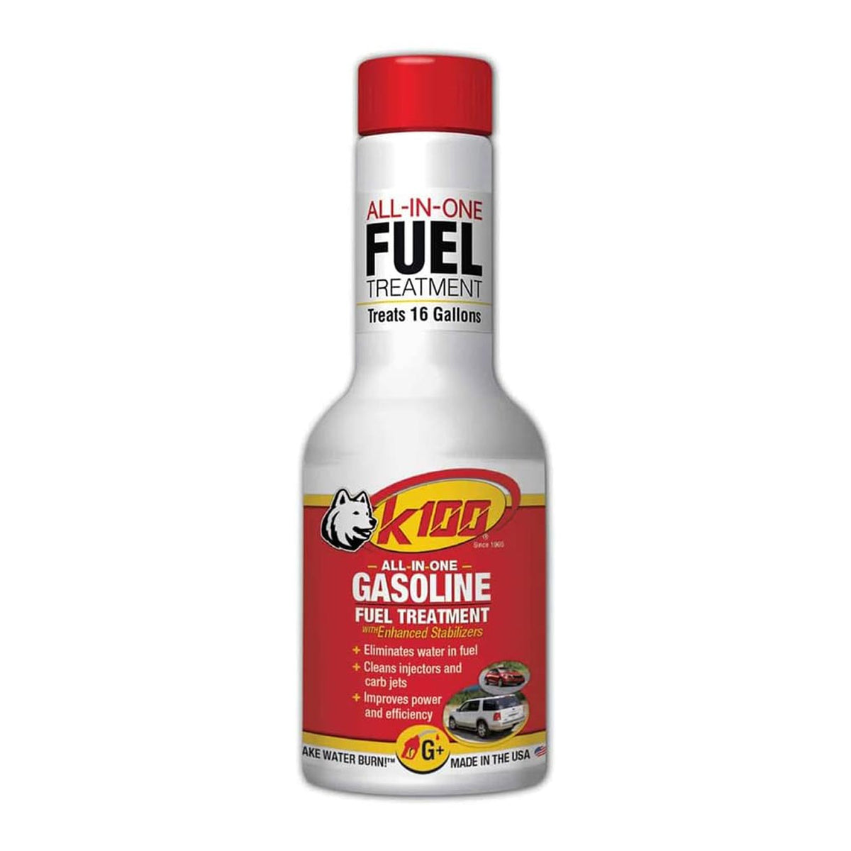 K100 Gasoline Fuel Treatment (8 Ounce)
