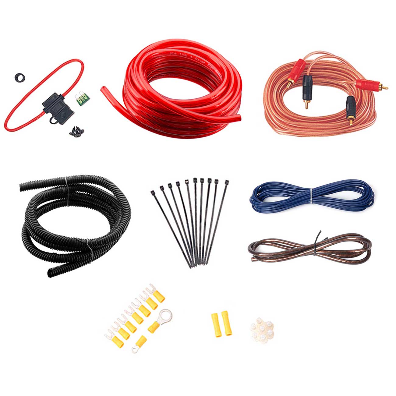 Boss Audio 10 Gauge Amplifier Wiring Kit