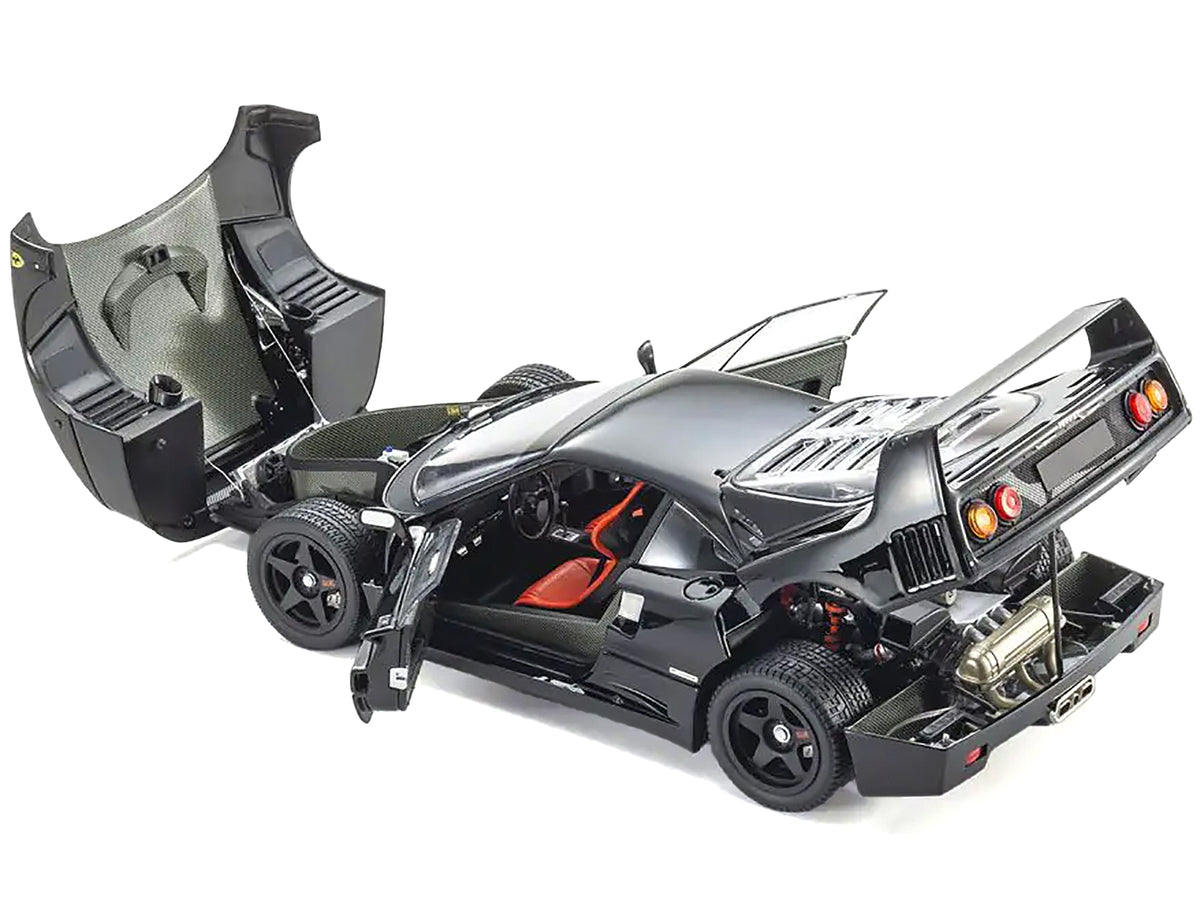 Ferrari F40 Black 1/18 Diecast by Kyosho