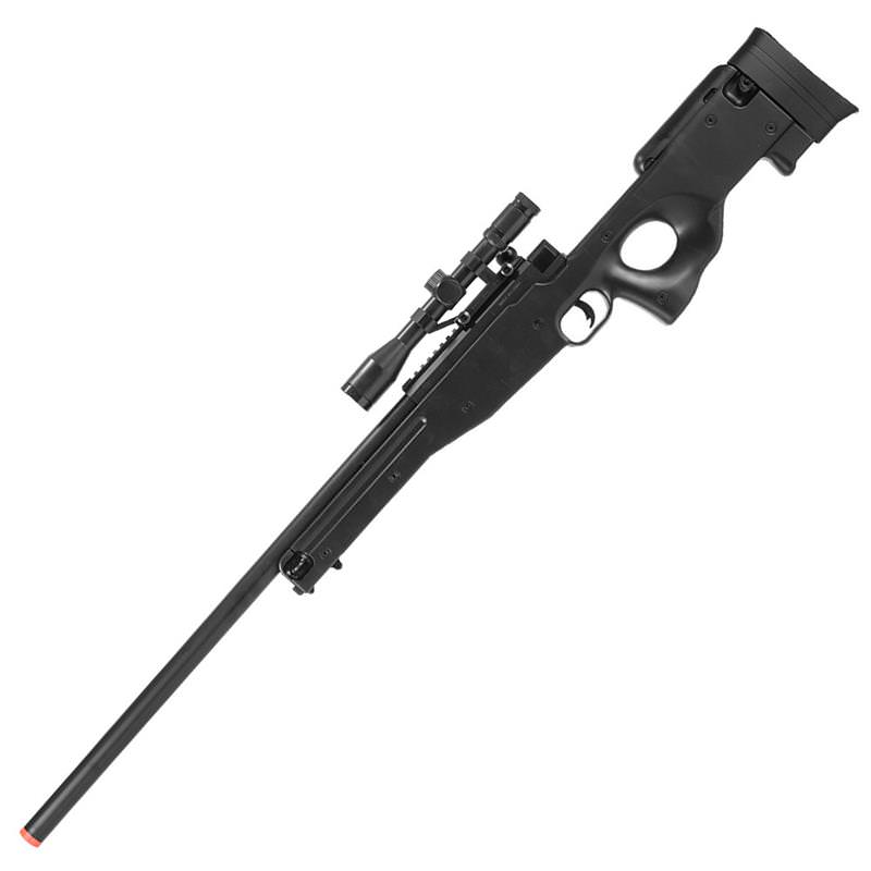 L96 AWP Bolt Action Spring Powered Airsoft Sniper Rifle With Scope