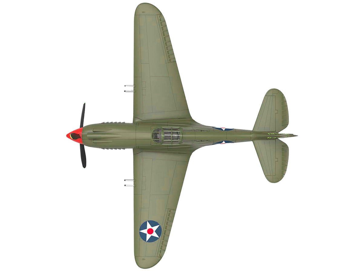 Curtiss P-40B Warhawk Aircraft Hawaii United States Army Air Forces 1/72
