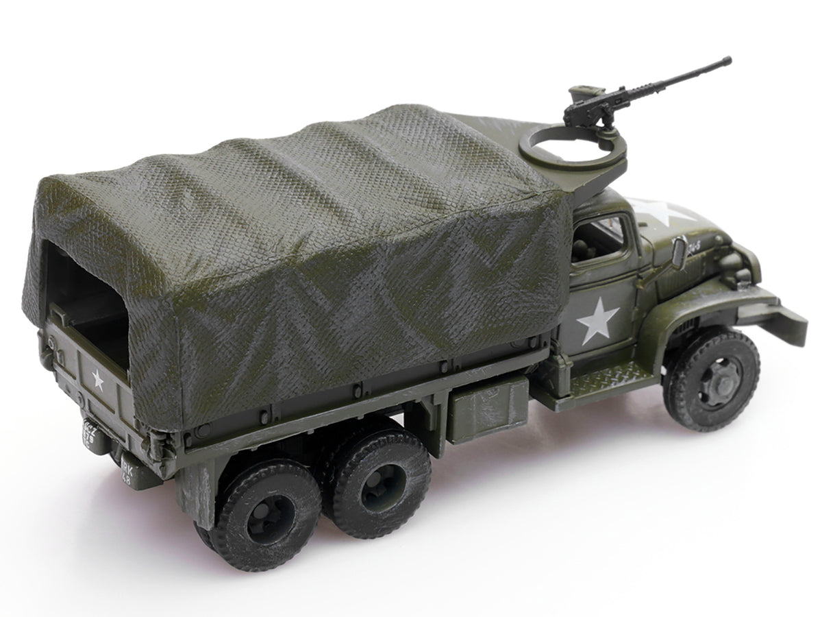 GMC CCKW 353 Truck Mounted Gun Drab 4148174-S US Army World War II 1/72 Diecast